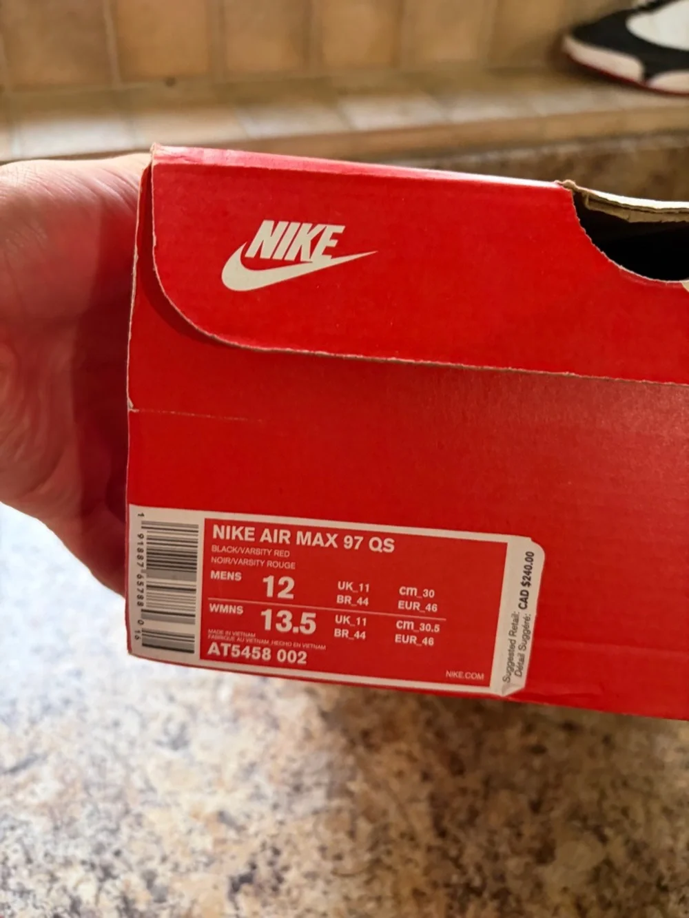Nike Air max 97 metallic Gold Size - Picture 5 of 5